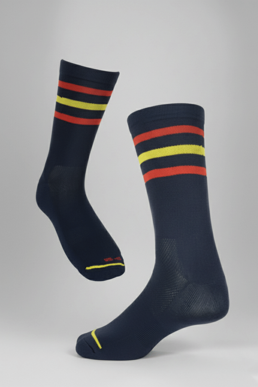 CALCETÍN HIGHLINE Tricolor Navy