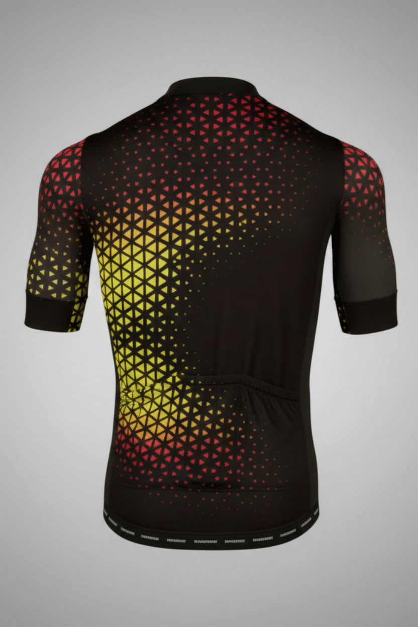 MAILLOT NITROGEN Tricolor Black