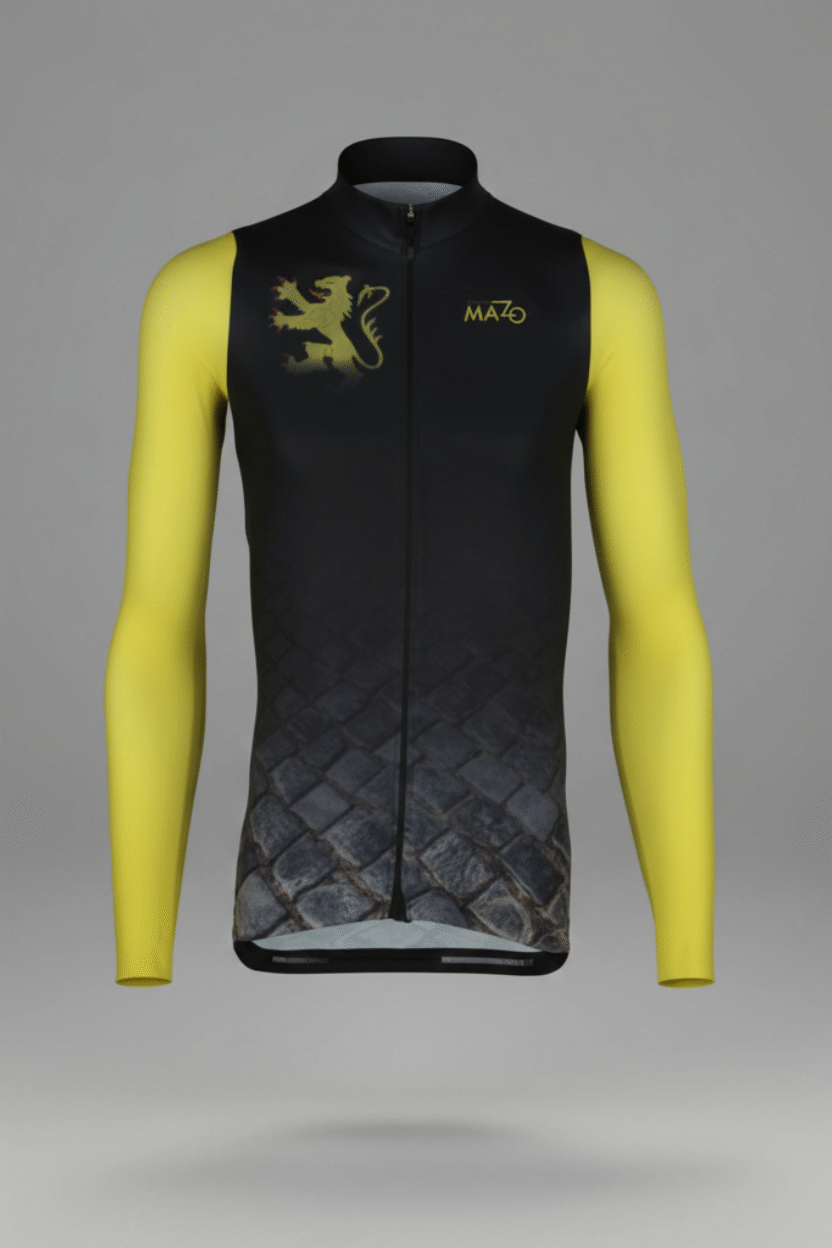 MAILLOT ZFIT MANGA LARGA Flandes Yellow