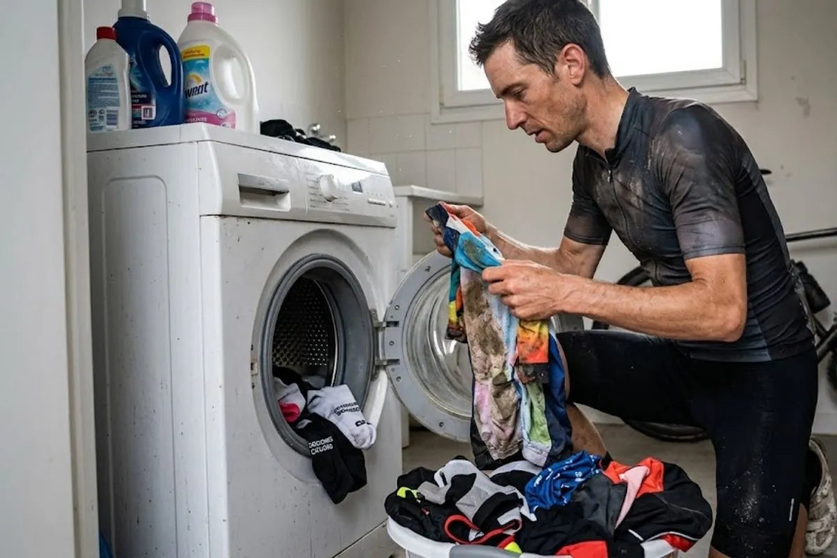 ¿Cómo quitar el mal olor a la ropa de ciclismo?
