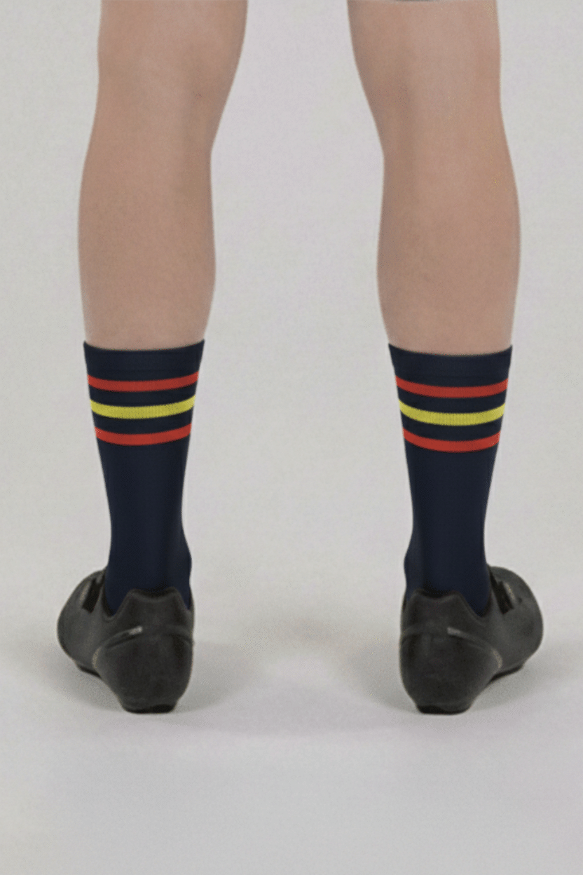 CALCETÍN HIGHLINE Tricolor Navy