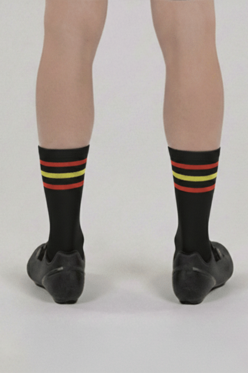 CALCETÍN HIGHLINE Tricolor Black