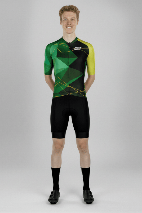 Maillot de ciclismo CONFORT Green Shift