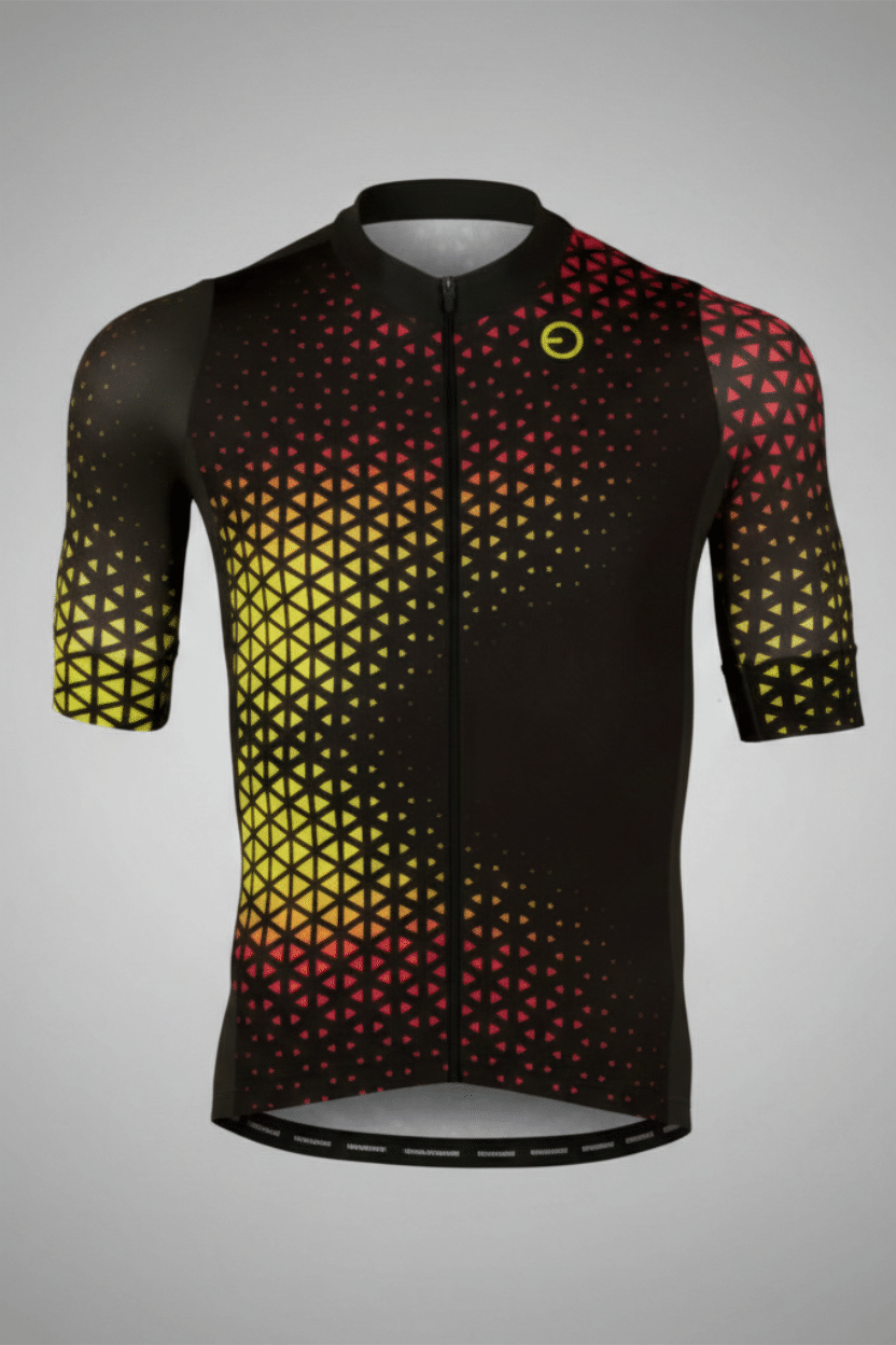 MAILLOT NITROGEN Tricolor Black