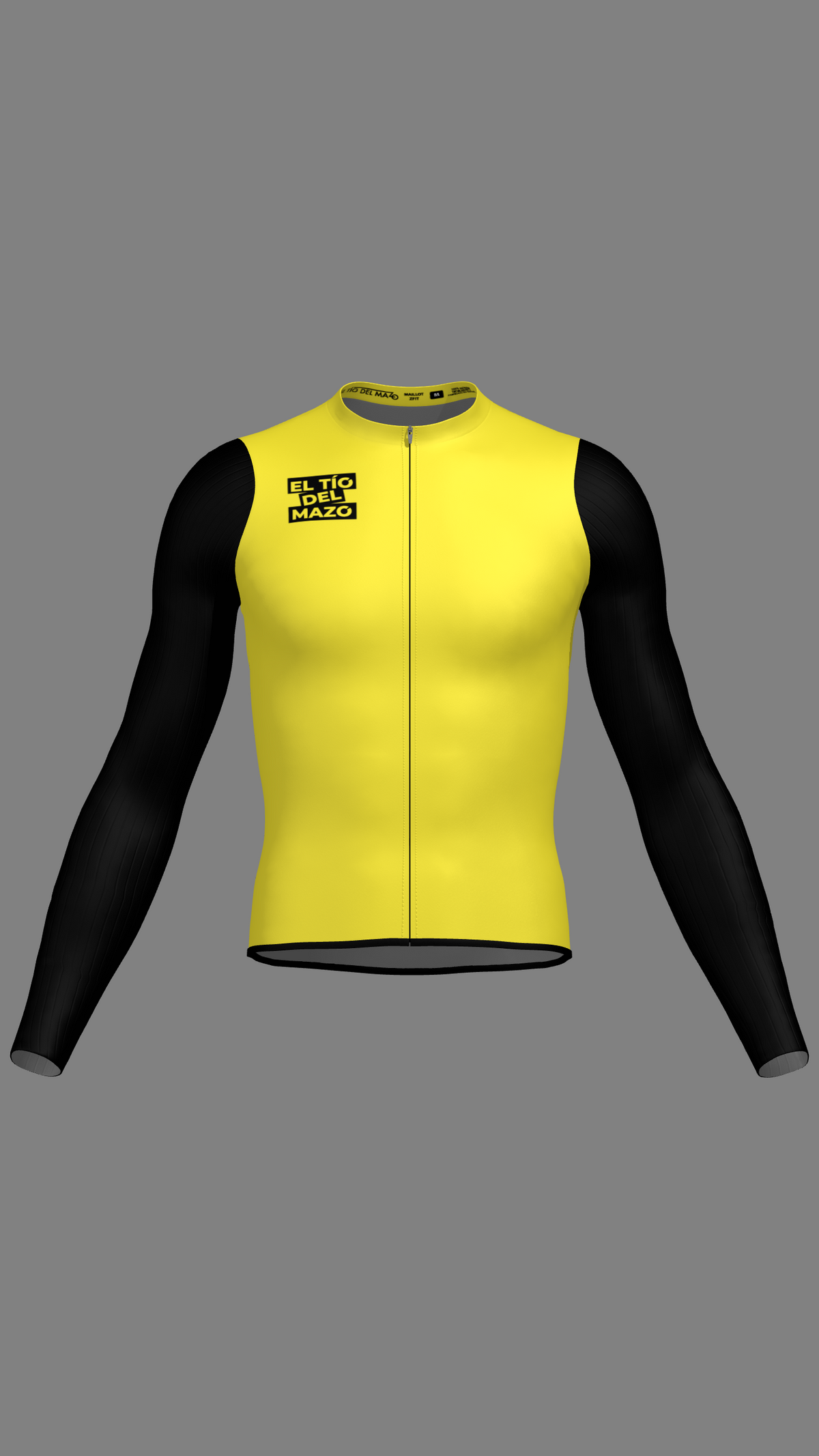 MAILLOT ZFIT WARM Yellow Shadow