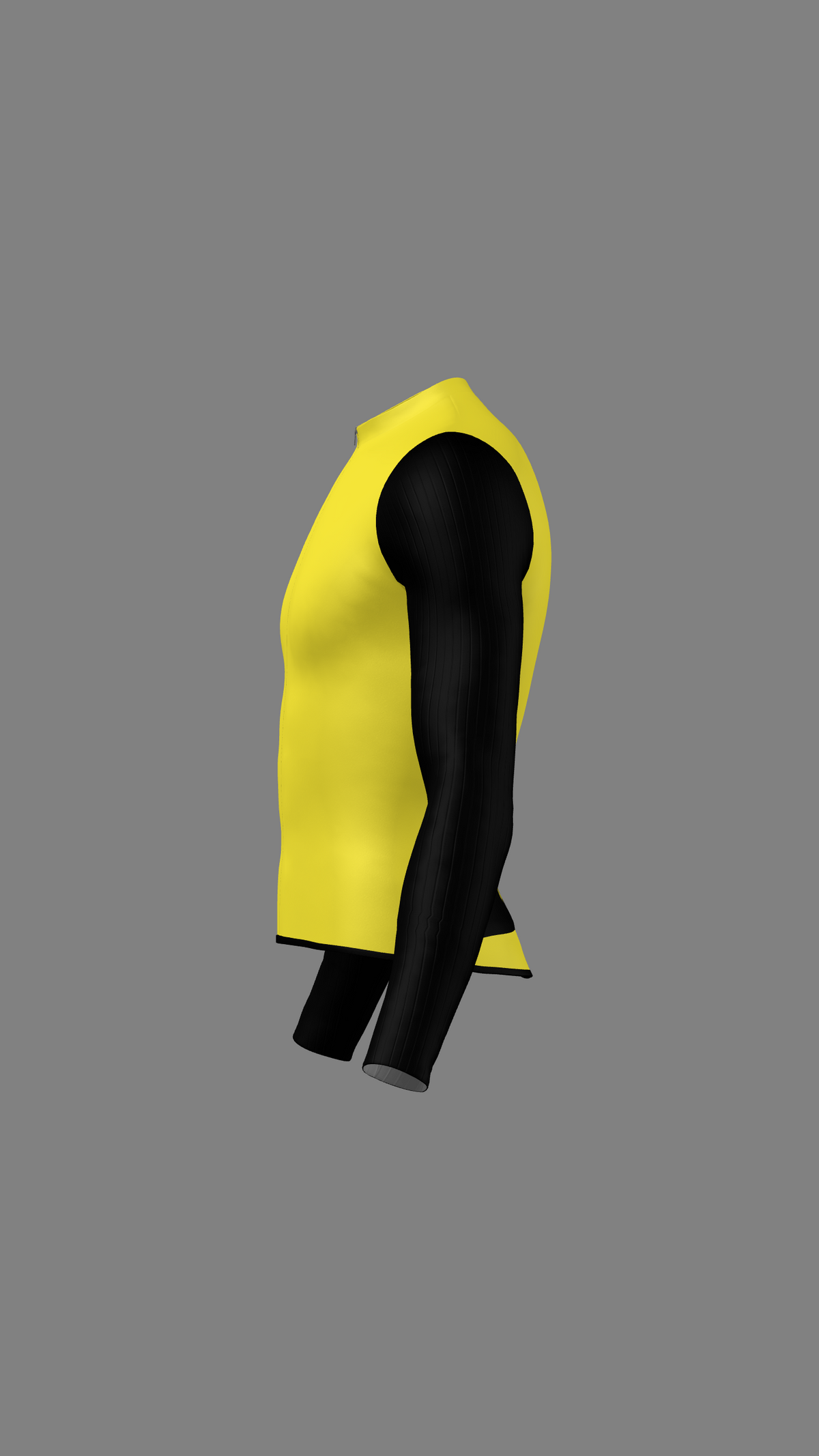 MAILLOT ZFIT WARM Yellow Shadow
