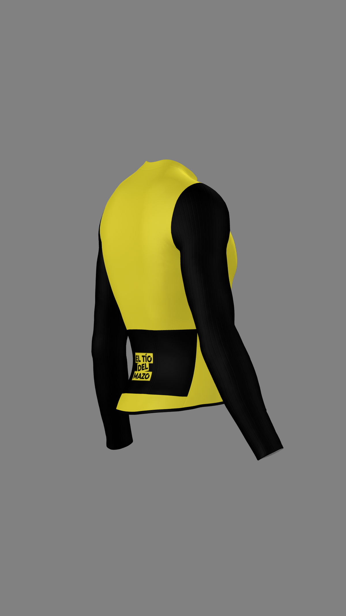 MAILLOT ZFIT WARM Yellow Shadow