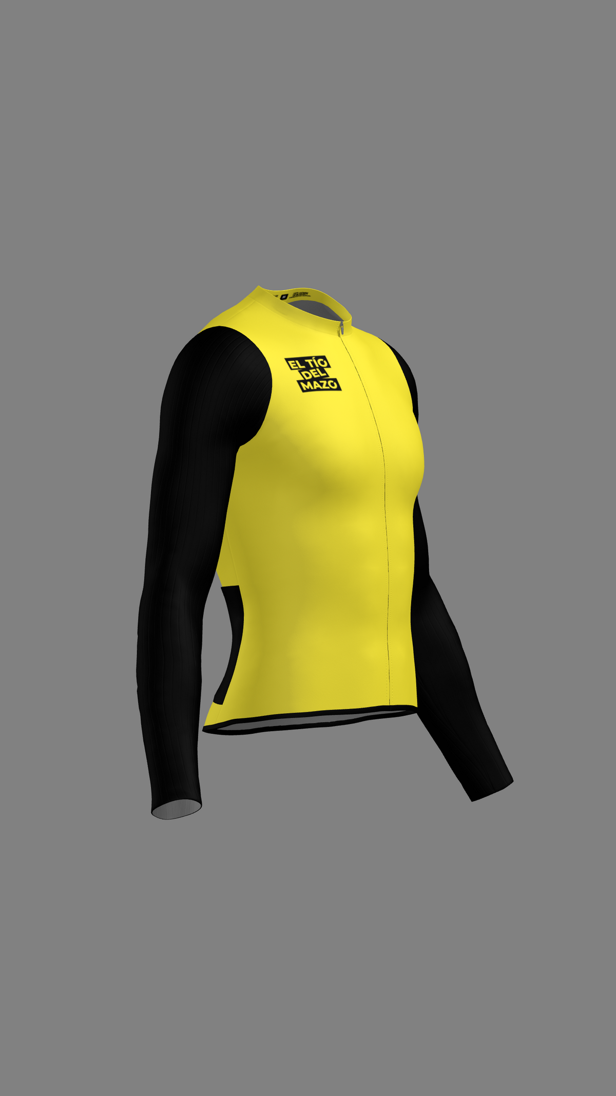 MAILLOT ZFIT WARM Yellow Shadow