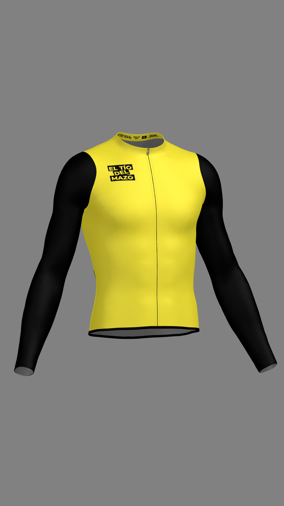MAILLOT ZFIT WARM Yellow Shadow